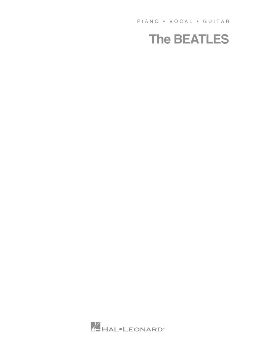 The Beatles - White Album: Piano - Vocal - Guitar