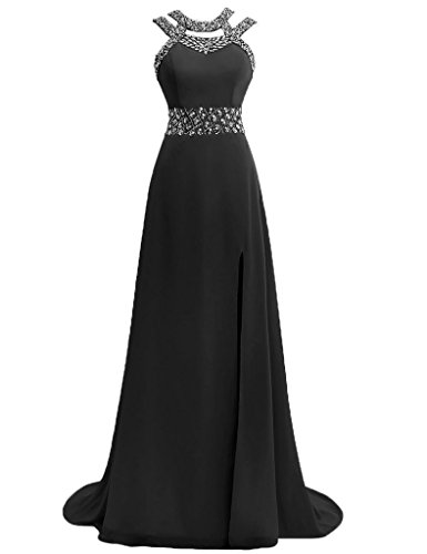 Jaeden Womens Perfect Beaded Chiffon Bridesmaid Prom Dress Formal Evening |  Desertcart Brunei