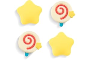 NANANINO Switch Pro Controller Thumb Grips, Kirby Thumb Grip Caps Compatible with Switch Pro Controller, PS5 Controller, PS4 Controller, Xbox Controller, etc