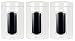 Brabantia Window Canister - White - 1.4 litre - Pack of 3