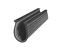 Miller Edge LS-0107 Bottom Loop Seal / Weather Seal for Sectional Doors, 7 Inch, 100 Foot Spool