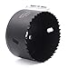 Acekit 3 Inch Hole Saw, 76mm BI-Metal Hole Cutter With 1/2 Inch Hex Shank Arbor Drill Bit For Wood Plywood Laminated PVC Board,Plastic Pipe,Aluminum Alloy And Metal Sheet