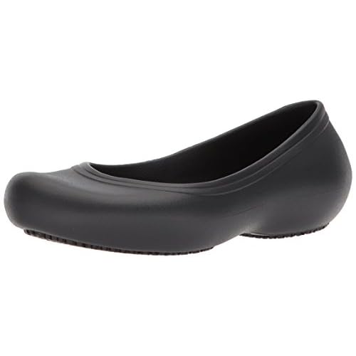 women's crocs at work flat