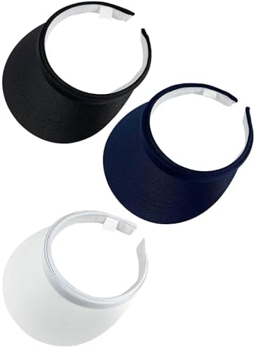 Amazon.com: 4Pcs Slip On Sun Visor Hats for Women UV  display picture 1