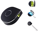 Portable UV Toothbrush Sanitizer Case Ultraviolet Light Travel Toothbrush Sterilizer Organizer Case Toothbrush Cleaner Holder (Black)
