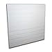 Proslat 88103 Heavy Duty PVC Slatwall Garage Organizer, 4-Feet by 4-Feet Section, 10 Panels, White