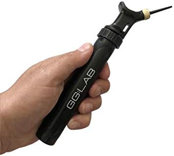 gloveglu GG:LAB Sports Ball Pump with 6 Metal Needles: Pumps twice as fast. Pump for football rugby ball, basketball - Image 5