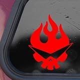 Tengen Toppa Gurren Lagann Red Decal Sticker Die-cut Red Decal Sticker
