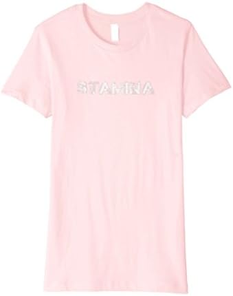 Womens Stamina, Gym, Fitness, Body, Healthy Girls t shirt Gift