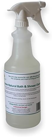 Non-Toxic Bath And Shower Cleaner by UberGreen | Cleans Soap Scum, Showers, Tile, Toilets, Grout, And Mirrors