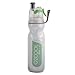 O2COOL HMCDP07 Arctic Squeeze Insulated Mist 'N Sip Squeeze Bottle 20 oz., Green