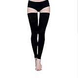 Thigh High Compression Socks, Firm Support 20-30 mmHg Compression Stockings.