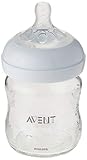 Philips Avent Natural Glass Baby Bottle, 4oz, 1pk, SCF701/17