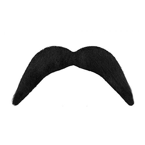 Robelli Adults/Kids Fancy Dress Handlebar Moustache (WORLD BOOK WEEK/DAY)