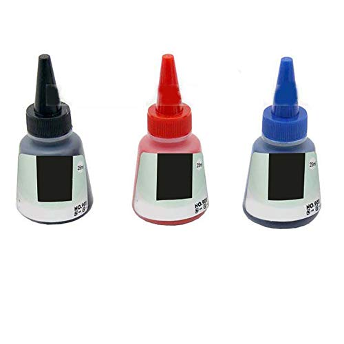 Baost 25ml Permanent Instantly Dry Graffiti Paint Black Blue Red Marker Pen Refill Ink Bottled Fountain Pen Ink Gift for Student Kids Artist Black