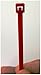 Cable Ties. Standard Duty 7.6 Inch Premium Nylon Wire Management Zip-Ties. 50 LB Tensile Strength. USA Strong Cable Ties (1000 Pack, Red)