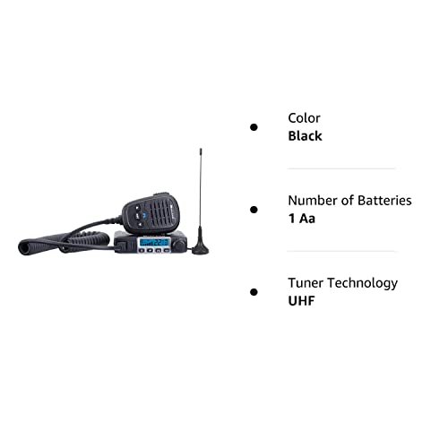 Midland MXT115 15 Watt GMRS MicroMobile Two Way Radio Off Roading