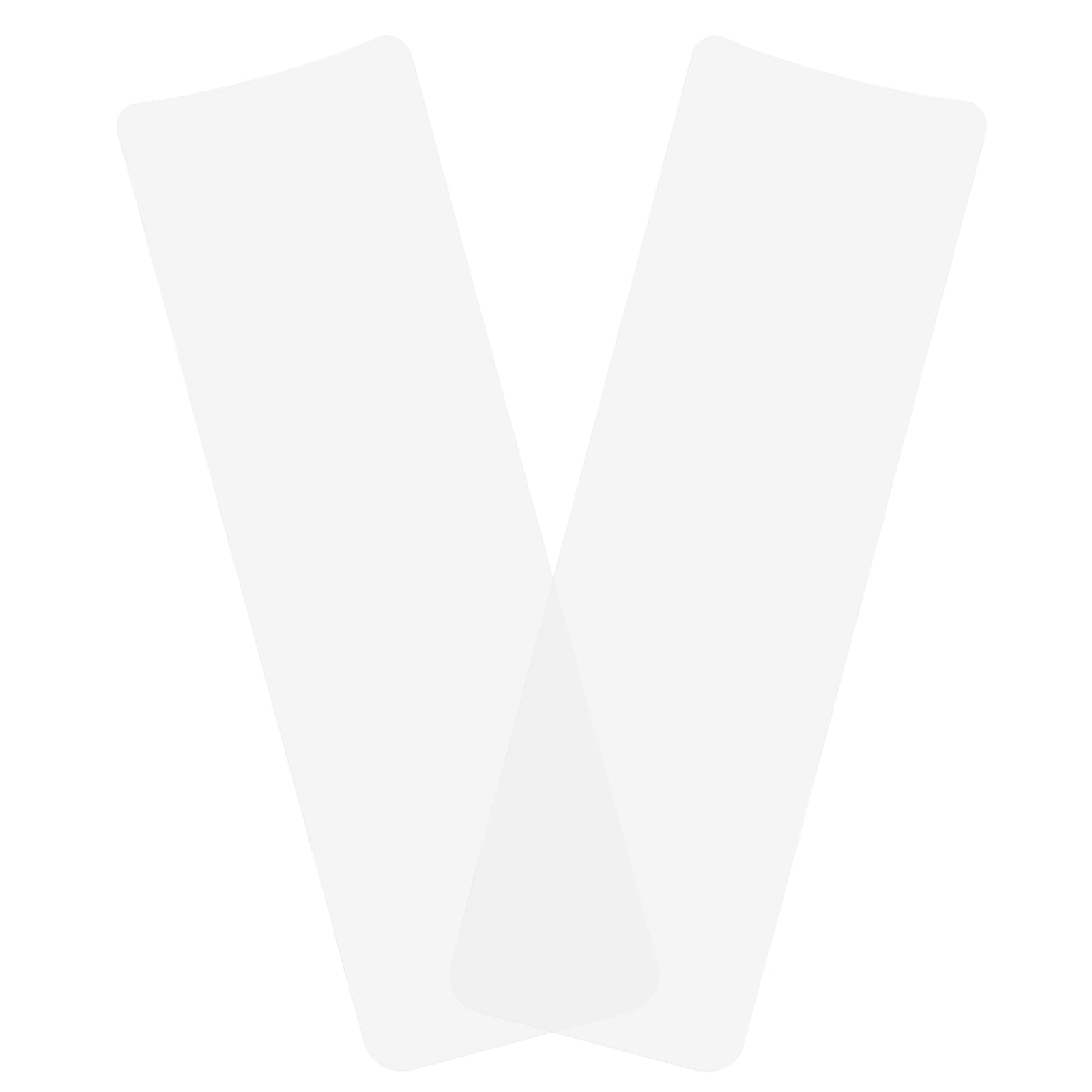 DOITOOL 2Pcs Clear Hair Highlighting Balayage Board, Transparent Dye Paddle for Hair Coloring & Balayage, Multi-Functional Hairdressing Tools for Professional & Home Use 39.9 * 12 * 0.2cm