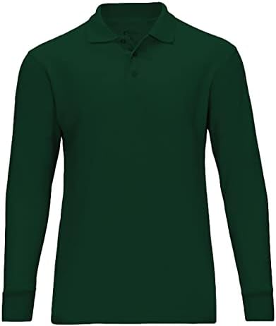 Amazon.com: Faded Glory Boys Long Sleeve Navy Blue Cotton Polo