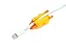 The Original Cable Capper (Duck) | Adorable Animal Bite Cable Protector Cable Bite Chomper Protector Accessory Cable Buddies | Compatible with iPhone Cables and Chargers