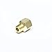 FasParts Brass Pipe Reducer Adapter Male to Female Adaptor Fitting 1/4