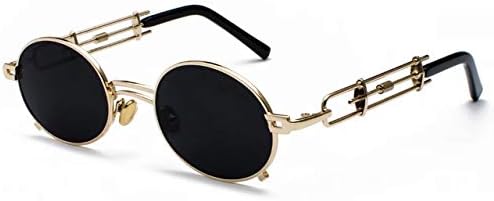 Amazon Hiphop アイテム専門店 Dzd お洒落眼鏡 人気のラウンドに入荷 全8色 ラッパー オールドスクール 伊達眼鏡 スチームパンク サングラス ゴールド ピンク サングラス 通販