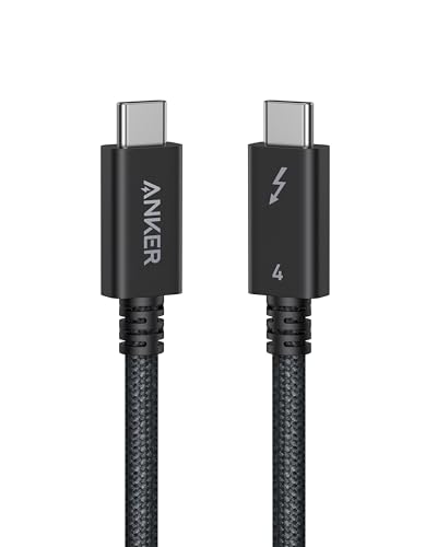 Anker Prime Thunderbolt 4 Kabel 240W 40Gbps Datentransfer [1 Stück 1m]