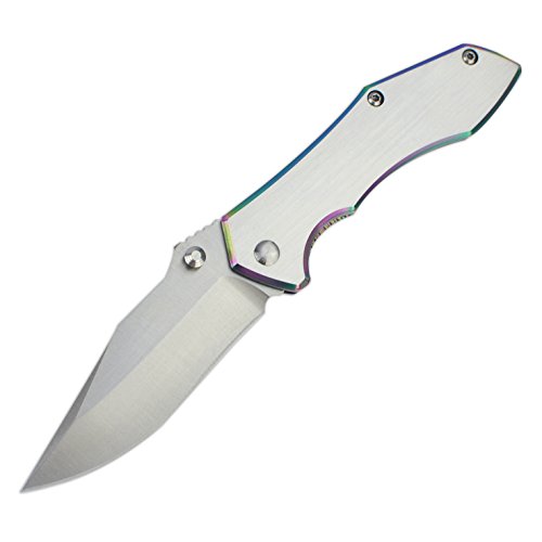 Sanrenmu 7030LUC-SCX Pocket Knife 8Cr14Mov Steel Blade 3Cr13 Steel Handle