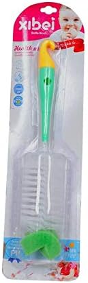 Glanz Merchant Bees 360 Degrees Rotational Feeding-Bottle Plastic Brush
