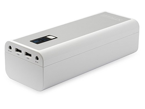 XTPower MP-50000 Power Bank - Ultra High Capacity External Battery Pack 52800mAh - DC USB Charger Laptops, Notebooks, Netbooks, Tablets Smart Phones - 2 USB 2.1/1A DC-Output
