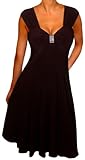 Funfash Plus Size Dress Slimming Empire Waist Cocktail Dress New Women's Dress