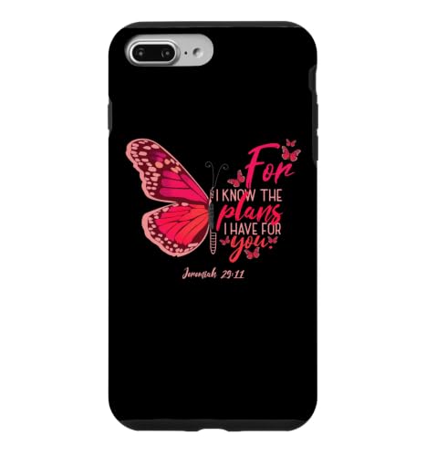 Jeremiah 29:11 Scripture Faithful Christian Believer Case for iPhone 7 Plus/8 P…