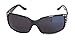 Vox Women's Polarized Sunglasses Designer Fashion Rhinestones Free Microfiber Pouch – Black Frame - Smoke Lens