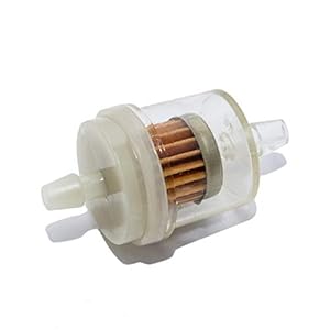 Benzinefilter/brandstoffilter universeel 6 mm