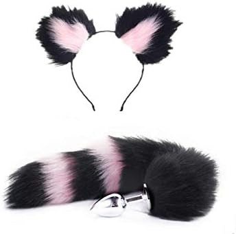 Plush Trainer Kits Stainless Steel Bunny Toy with Tail Set