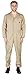 NATURAL WORKWEAR - Mens Long Sleeve Basic Blended Coverall, Khaki 38102-XX-Large-FBA