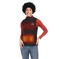 ORORO Quilted Heated Vest for Women, Lightweight Quilted Heating Vest with USB-C Rechargeable Battery