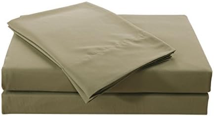 Aladdin Home Luxury Super Soft Brushed Microfiber 18inch Deep Pocket 4Pc Bed Sheet Set,Fade,Stain,Shrink and Wrinkle Resistant,Sage,King