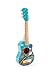Hape Kid's Flower Power First Musical Guitar| 26 Inch Musical Instrument with Vibrant Sound and Tunable Nylon Strings