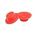 YEBODA Grolsch Gaskets Silicone Seal For Ez Cap Swing Flip Top Bottle Home Brew Beer Kombucha Kefir Soda Bottles 50Pack (Red)