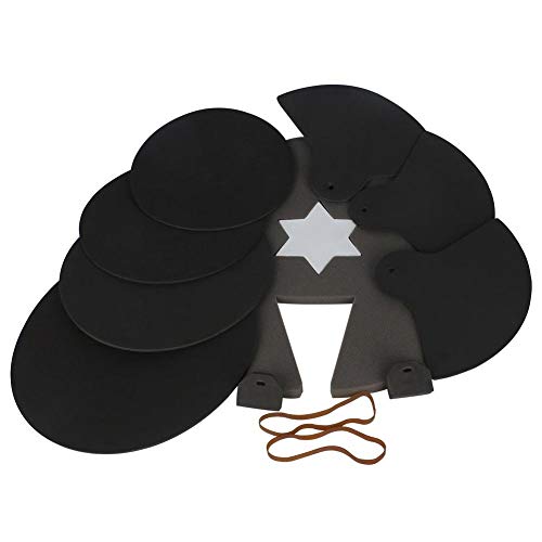 REFURBISHHOUSE 8-Piece Drum Set Silencer Practice Pads Mute with Cymbal Mutes Percussion Instruments Parts & Accessories