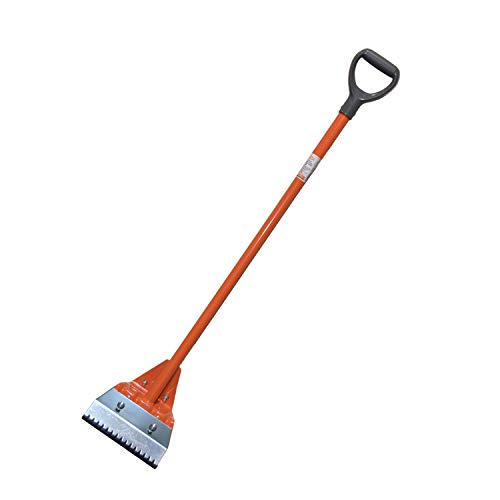 47.5 Inch Roof Shovel Shingle and Nail Remover D-Grip Handle and Steel Teeth (4)