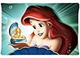Ariel From The Little Mermaid Mermaid Personalized Creative Personalized Pillowcase Bedding Pillow Slips 20"X30"(Two Size)
