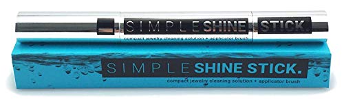 Simple Shine. Stick | Compact Diamond Cleaning Brush and Jewelry Cleaner Solution All-in-One