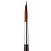 Speedball Art Products 1469-4 Escoda Prado Series Artist Watercolor & Acrylic Short Handle Rigger Paint Brush, Size 4, Synthetic Sable