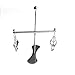 Cyndie Nipple Clips Full Metal Butterfly Adjustable Torture Play Clamps Cage Breast Bondage Restraints Board Sex Toy