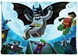 JingWEI Design Custom Rectangle Pillowcase Pillow Case Cover batman robin lego Pattern Design Standard Size 20x30 inch