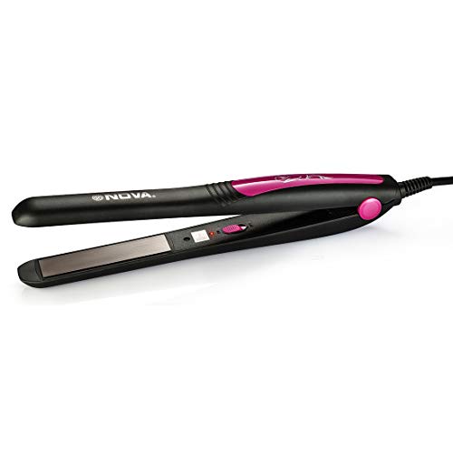 Nova NHS - 840 Selfie Hair Straightener for Women (Pink) 1 Nova NHS - 840 Selfie Hair Straightener for Women (Pink)