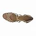 LOVELY BEAUTY Lady's Ballroom Dance Shoes for Chacha Latin Salsa Rumba Practice,Skin Color PU, 1.6