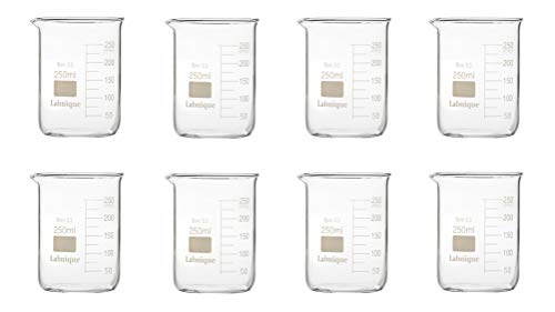 Glass Griffin Beaker, Low Form, 250ml (Pack of 8) - Thumbnail 3